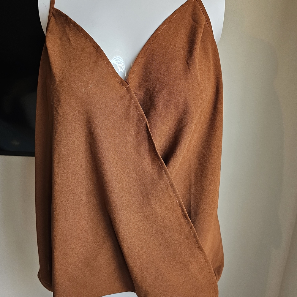 Elegant Brown Women's Top